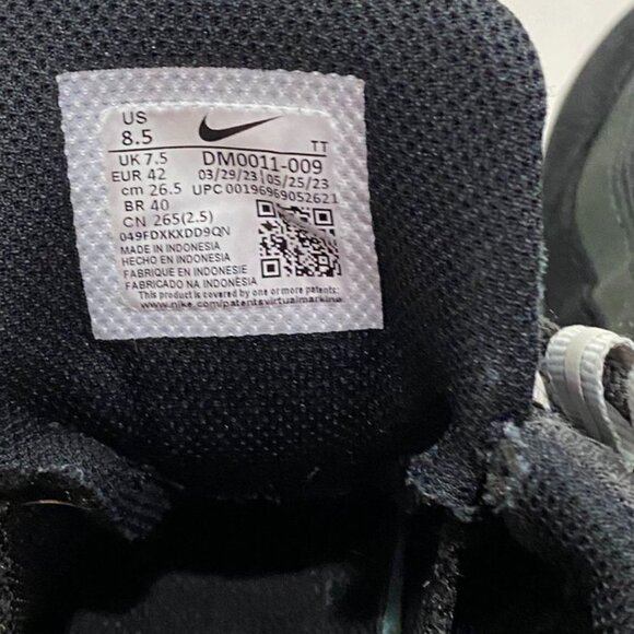 Nike Air Max 95 Triple Black Anthracite Reflective Sneakers Men’s 8.5 - Picture 9 of 12